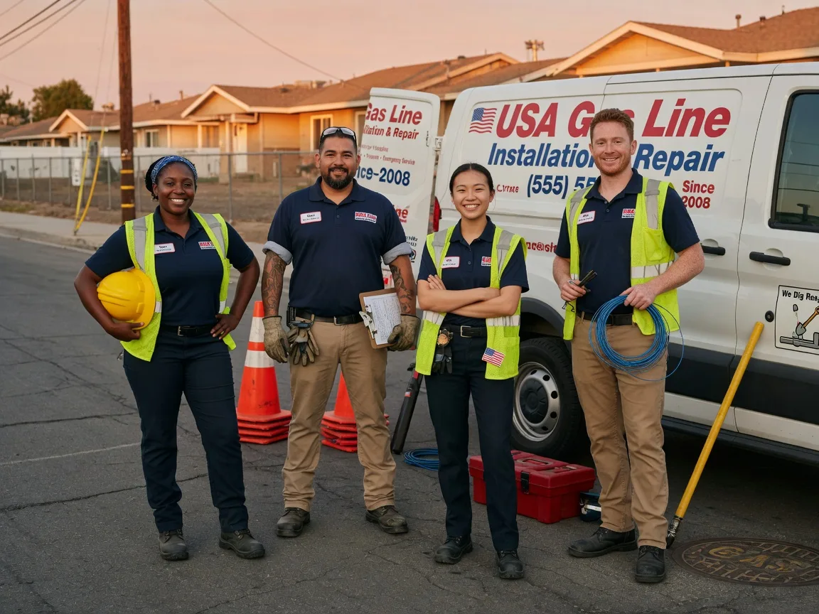 Gas Line Installation company in El Paso, IL